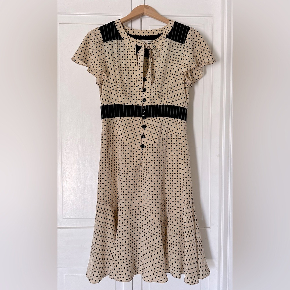 Nanette Lepore polka dot dress